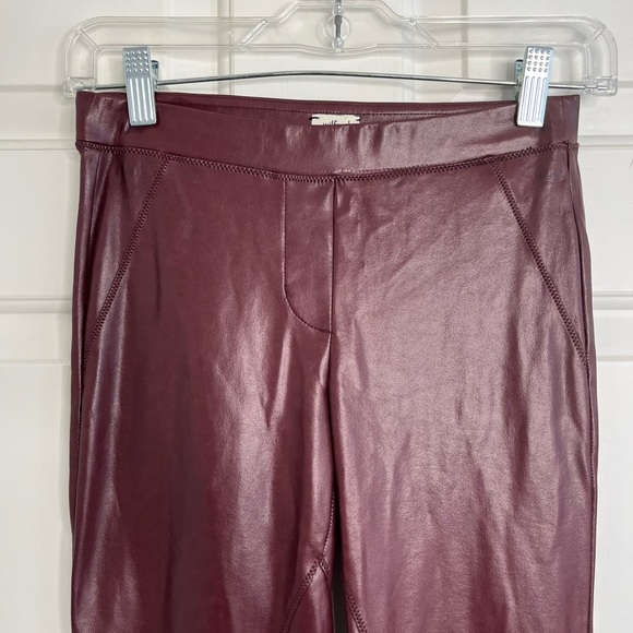 Wilfred Rebelle Vegan Leggings XS Burgundy - Picture 6 of 16